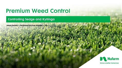 Premium Weed Control For Sedges And Kyllinga Ceu Youtube