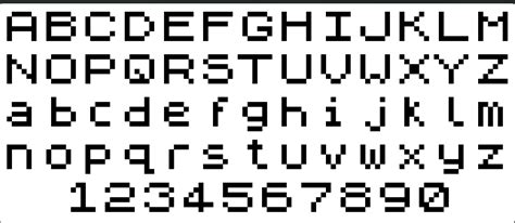 8x8 Pixel Fonts As Ttf Socoder