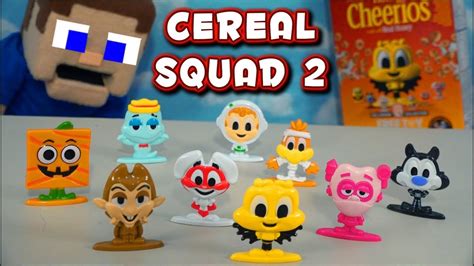 LUCKY Charms CEREAL SQUAD 2 Halloween Monster Cereal TOYS Blind Box SET