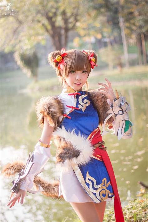 Wanwan cosplay :Burmese girl. 💖 | Gambar anime, Gambar