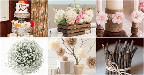 Affordable wedding decorations that actually look good come from the most unlikely spots. 35 Breathtaking DIY Rustic Wedding Decorations For The ...
