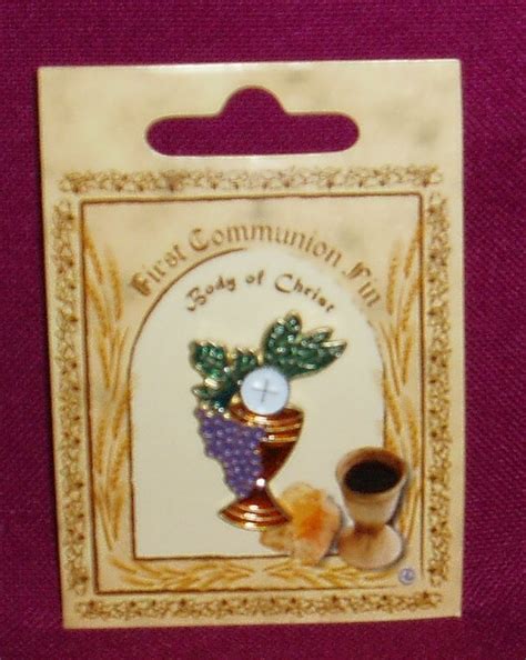 Lp75 First Communion Pin Southern Cross Church Supplies