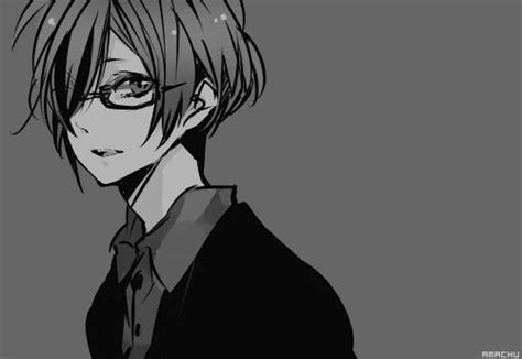 Cute Anime Boy With Glasses
