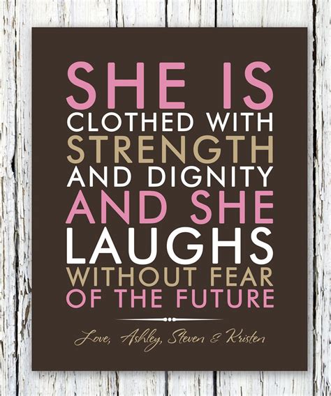 Https://tommynaija.com/quote/she Is Clothed In Strength And Dignity Quote