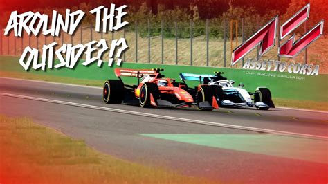 AROUND THE OUTSIDE ASSETTO CORSA F1 2021 CARS MOD YouTube