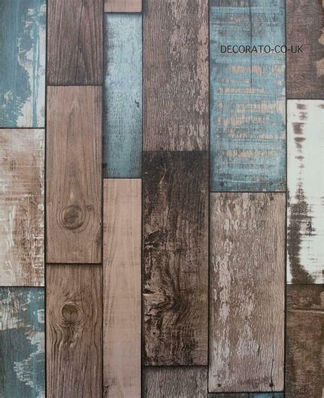 5m Roll Of Distressed Wood Fablon Vintage Tiles Sticky Back Etsy