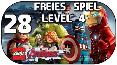 Let's Play LEGO Marvel's Avengers #28 Freies Spiel Level 4 ...