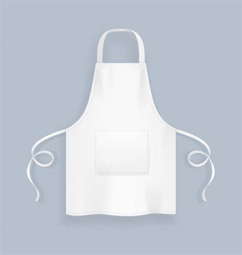white apron illustrations royalty  vector graphics clip art istock