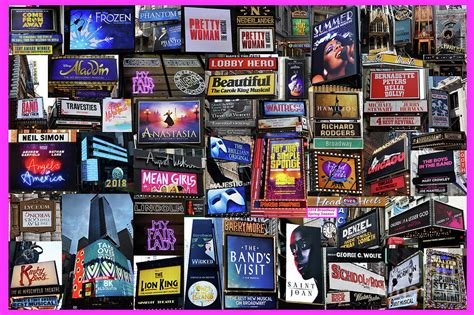 Broadway Shows Collage