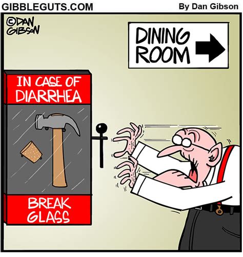 Emergency Diarrhea Cartoon