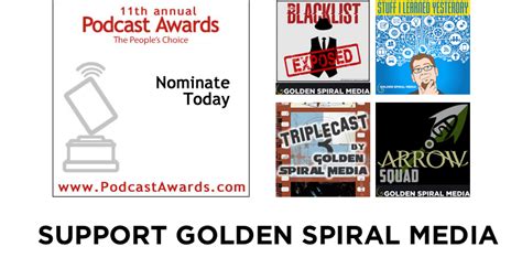 Nominate Golden Spiral Media For The 2016 Podcast Awards