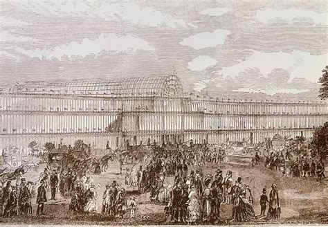 Crystal Palace For The Great Exhibition Of 1851 Stock Image H466