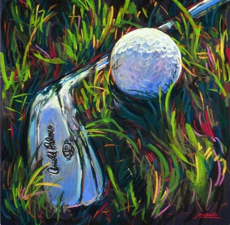 Jim Grady Golf Painting Sports Painting Golf Artwork