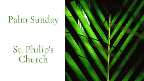 Palm Sunday Worship Service April 5 2020 Youtube