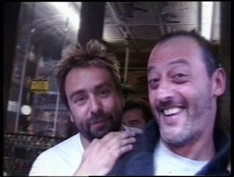 Luc besson and jean reno are often a formidable duo , 'leon' being the best known international collaboration. On the set of LEON with Jean Reno