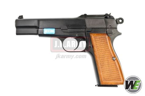 We Browning Hi Power M1935 Gbb Pistol Black