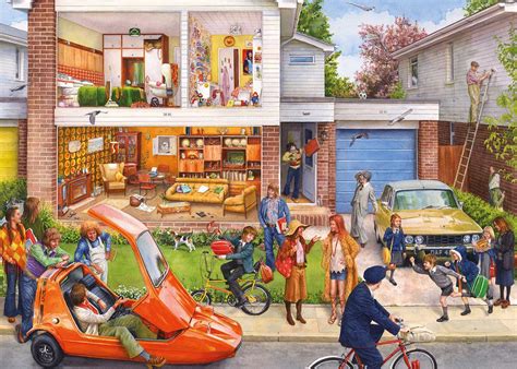 The most common memory lane puzzle material is ceramic. Gibsons Memory Lane - Our House 1970s Jigsaw Puzzle (1000 ...