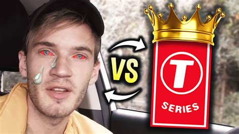 T Series Is Catching Up Pewdiepie Vs T Series Youtube
