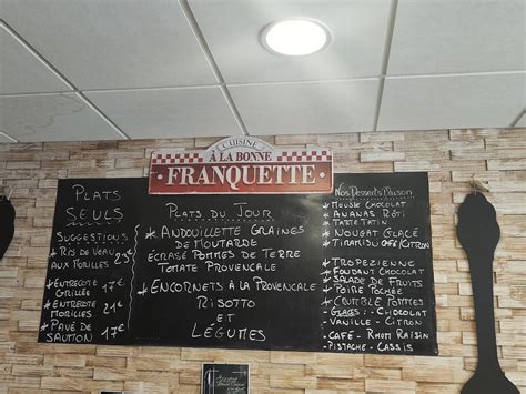 Menu au LE BISTROT GOURMAND restaurant, Le Coteau