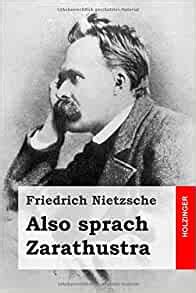 Also sprach Zarathustra (German Edition): Friedrich Nietzsche ...