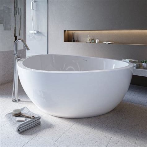With the freestanding bathtubs, you can get a great spa massage and bath that will suit you better. Aquatica Trinity Solid Surface Freestanding Bathtub