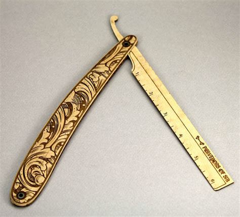 079 - Straight Razor Ruler on Behance