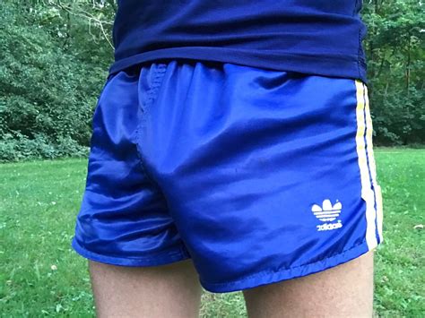 Adidas Shiny Nylon Glanzshorts On Tumblr