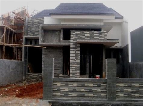 Kesan kokoh akan tercipta apabila. Contoh Teras Rumah Dengan Batu Alam | Rumah minimalis ...