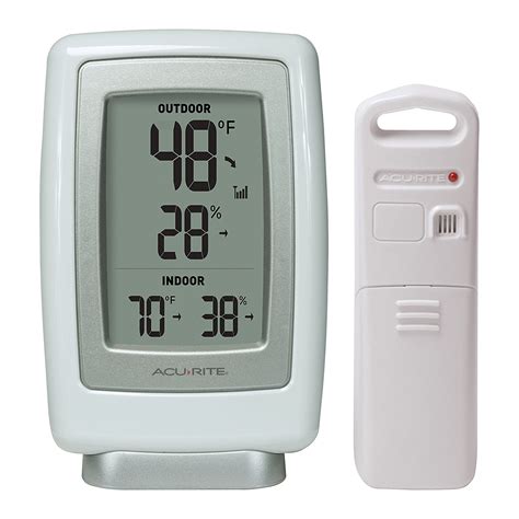 Acurite 00611a3 Wireless Indooroutdoor Thermometer And Humidity Sensor