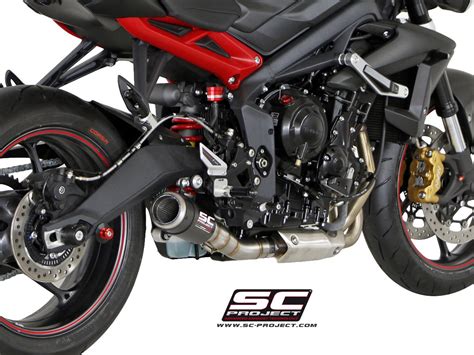 Triumph street triple 660 675 r/s/rx 2013 2014 2015 2016 coffman shorty exhaust. SC Project Exhaust Triumph Street Triple 675 R RX CR-T ...