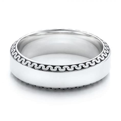 Maybe you would like to learn more about one of these? Men's Engraved Wedding Band #101041 - Seattle Bellevue ...