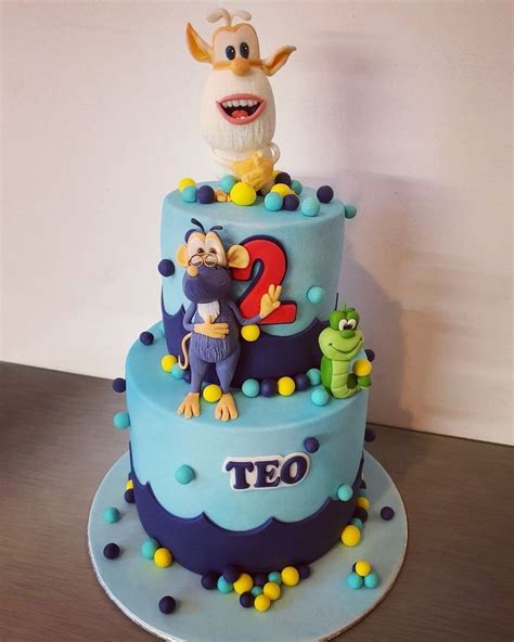Treba ti pomoć prilikom narudžbine torte? Booba cake | Cartoon birthday cake, Baby birthday cakes ...