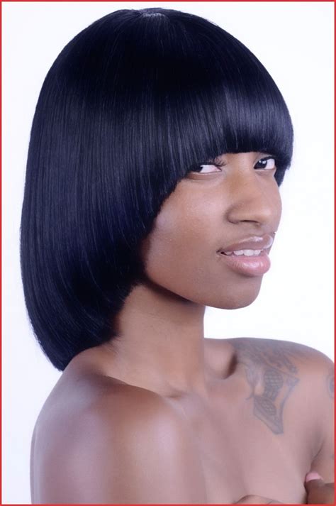 While short haircuts are quite trendy, don't you want to try the bangs hair styles? Bobs Weave Styles 628 Easy Short Weave Hairstyles with ...