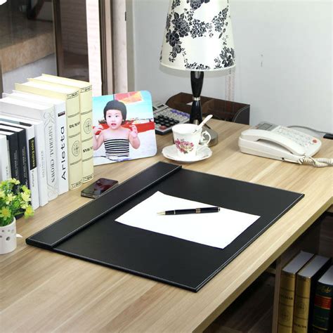 Shop quality writing desks exclusively at pottery barn®. 60x45cm wooden leather office desk organizer writing board ...