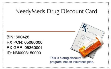 Needymeds Drug Discount Card Tc Clinic