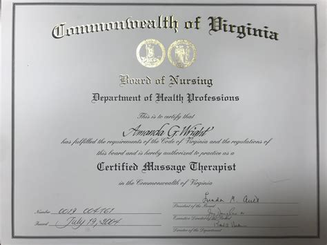 Certified Massage Therapist