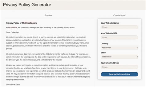 Simply generate & download a privacy policy in seconds! Website Privacy Policy - Gotilo.org