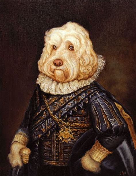 Instapainting offers 100% handpainted custom pet portraits; Custom 8x10 Royal Pet Portrait | For the, Pets and Portrait