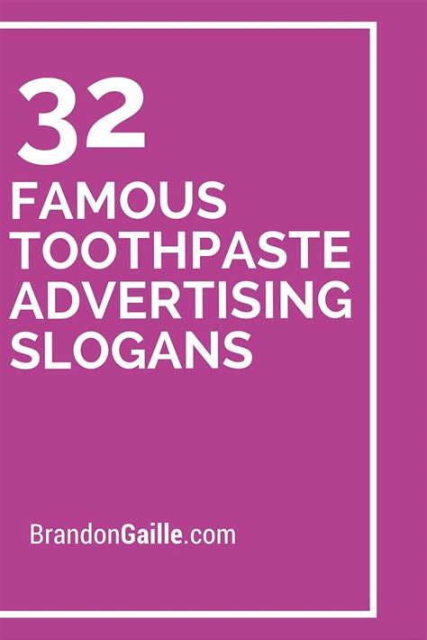 51 Famous Toothpaste Advertising Slogans and Taglines ...