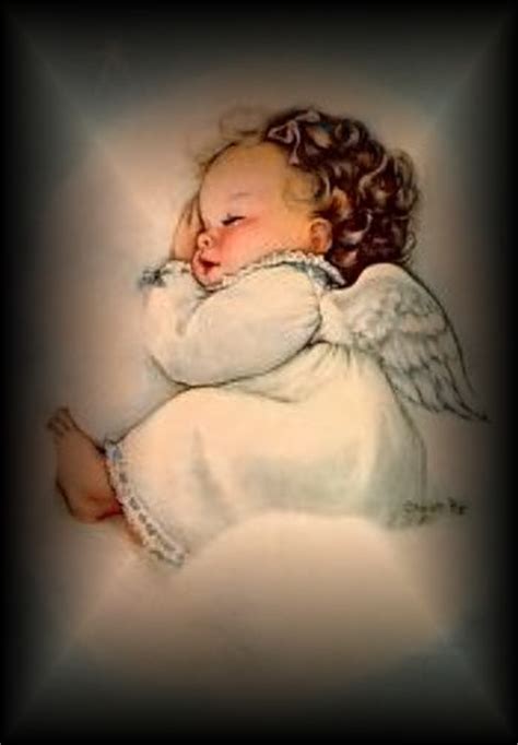 Sleeping Baby Angel Clipart Clipart Suggest