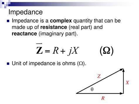 Ppt Lesson 19 Impedance Powerpoint Presentation Free Download Id