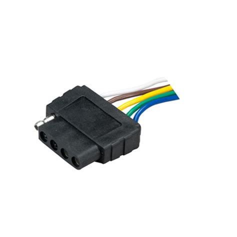 5 set car sealed weather proof connector 1.8mm terminal heat sockets gray. 5-Way Male Flat Connector