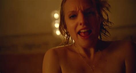 Naked Elisabeth Moss In The Square