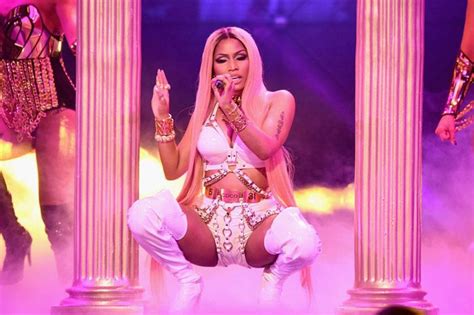 Nicki Minaj Performs Medley At Nba Awards