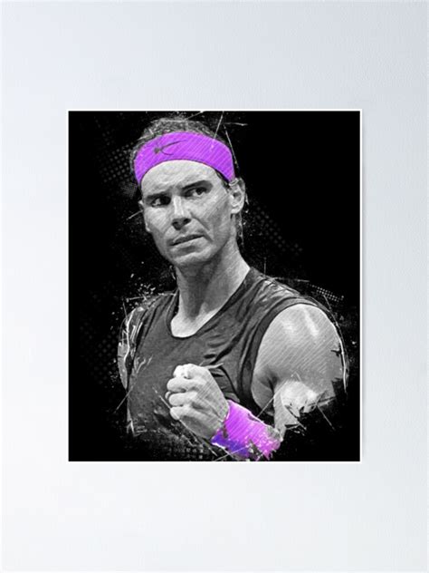 Rafael Nadal Poster For Sale By Rollymc Redbubble