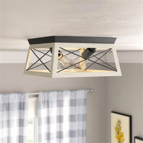 Maybe you would like to learn more about one of these? Hazelwood 2-Light Flush Mount in 2020 | Recessed lighting ...
