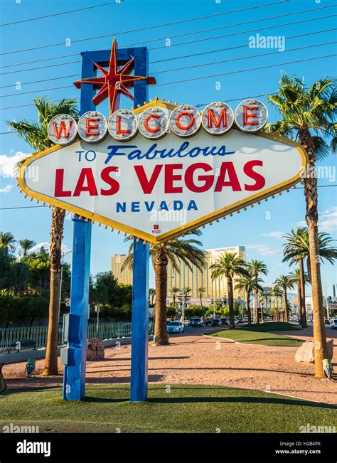 Sign Welcome To Fabulous Las Vegas Las Vegas Strip Las Vegas Nevada