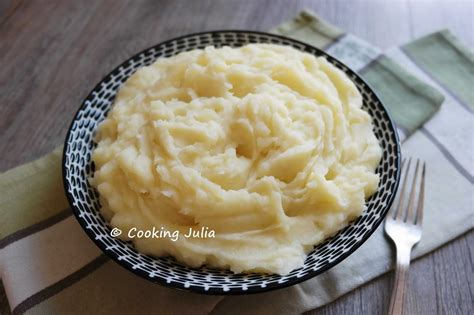 COOKING JULIA PUREE DE POMMES DE TERRE