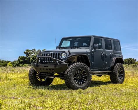 Custom Offroad 2016 Black Jeep Wrangler Unlimited 4 Door ...