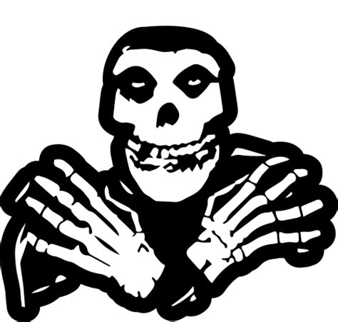Sticker Misfits Crimson Ghost Skull 5 Refd19838 Mpa Déco